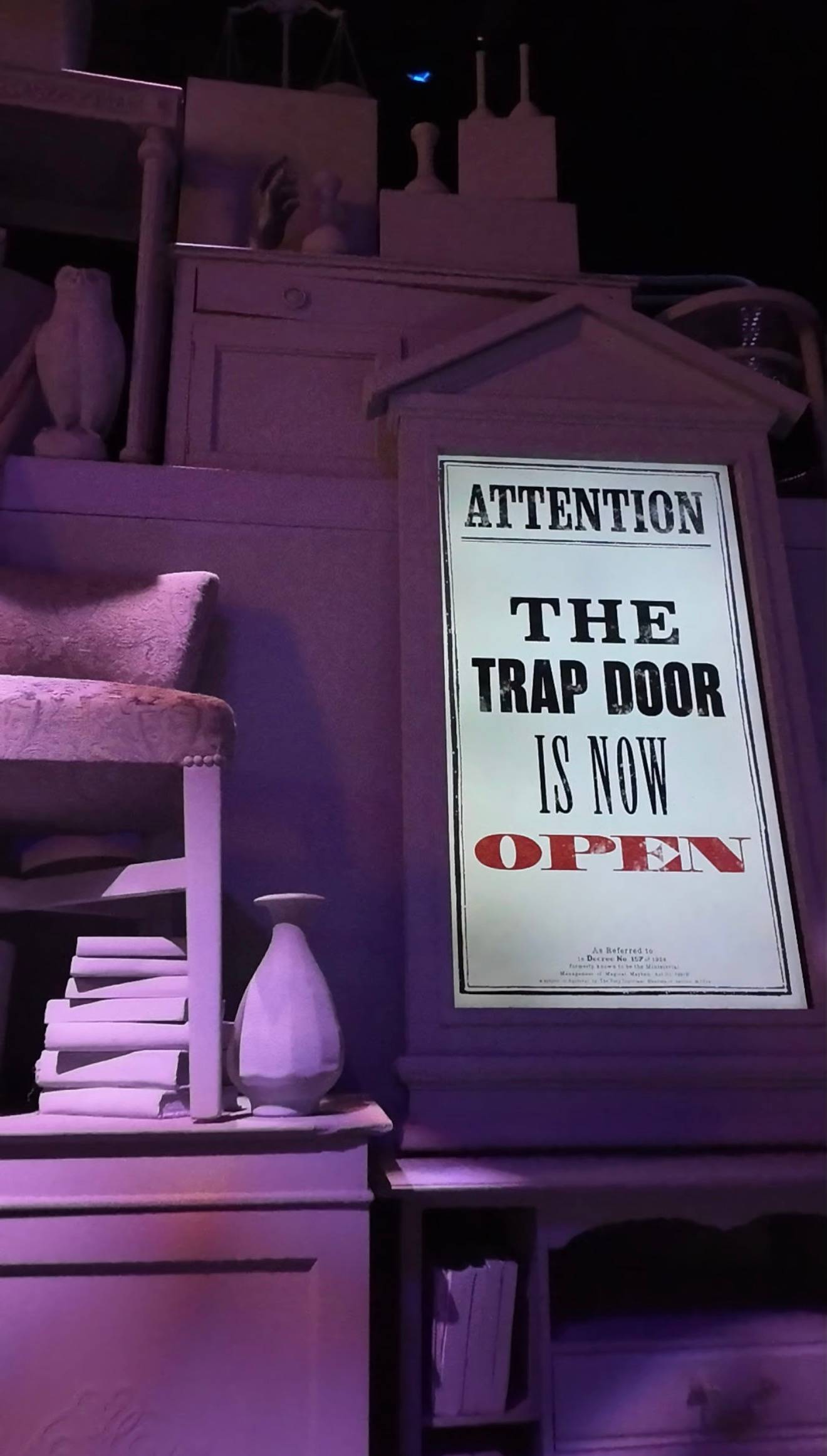 INSPIRED by the challenges guarding the Philosopher’s Stone, The Trap Door invites visitors to explore interactive chambers at the Singapore attraction.