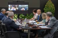 HEADS of the Multilateral Development Banks Group meet at ADB headquarters on 17 October in Manila.