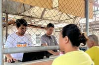 PERSONS deprived of liberty from Placer District Jail register as PhilHealth member with volunteers from the rural health unit of Placer, Masbate.