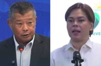 OMBUDSMAN Jesus Crispin Remulla and VICE President Sara Duterte