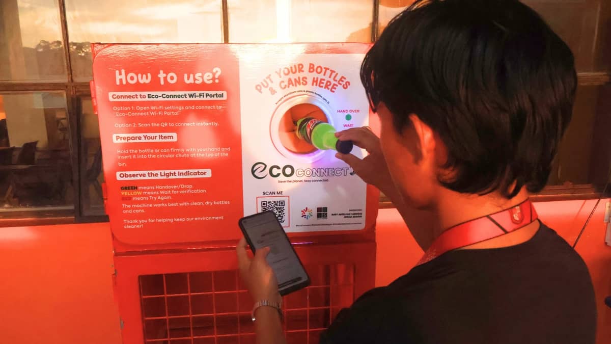 Crop Machine Types Plastic waste for WiFi | Daily Tribune