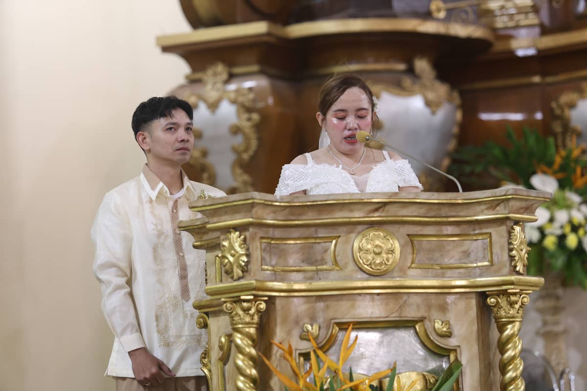 MARICHU Jabel and Jeffrey Moninio shared in their message of appreciation during the ceremony.