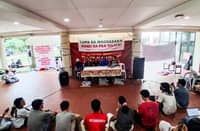 Several groups, locals from Bicol and Negros Island and University of the Philippines (UP) students engaged in a forum on Sunday afternoon, 18 October 2026, at the Vinzon Hall, UP Diliman, Quezon City to discuss El Nino and its effect to communities and sectors.
