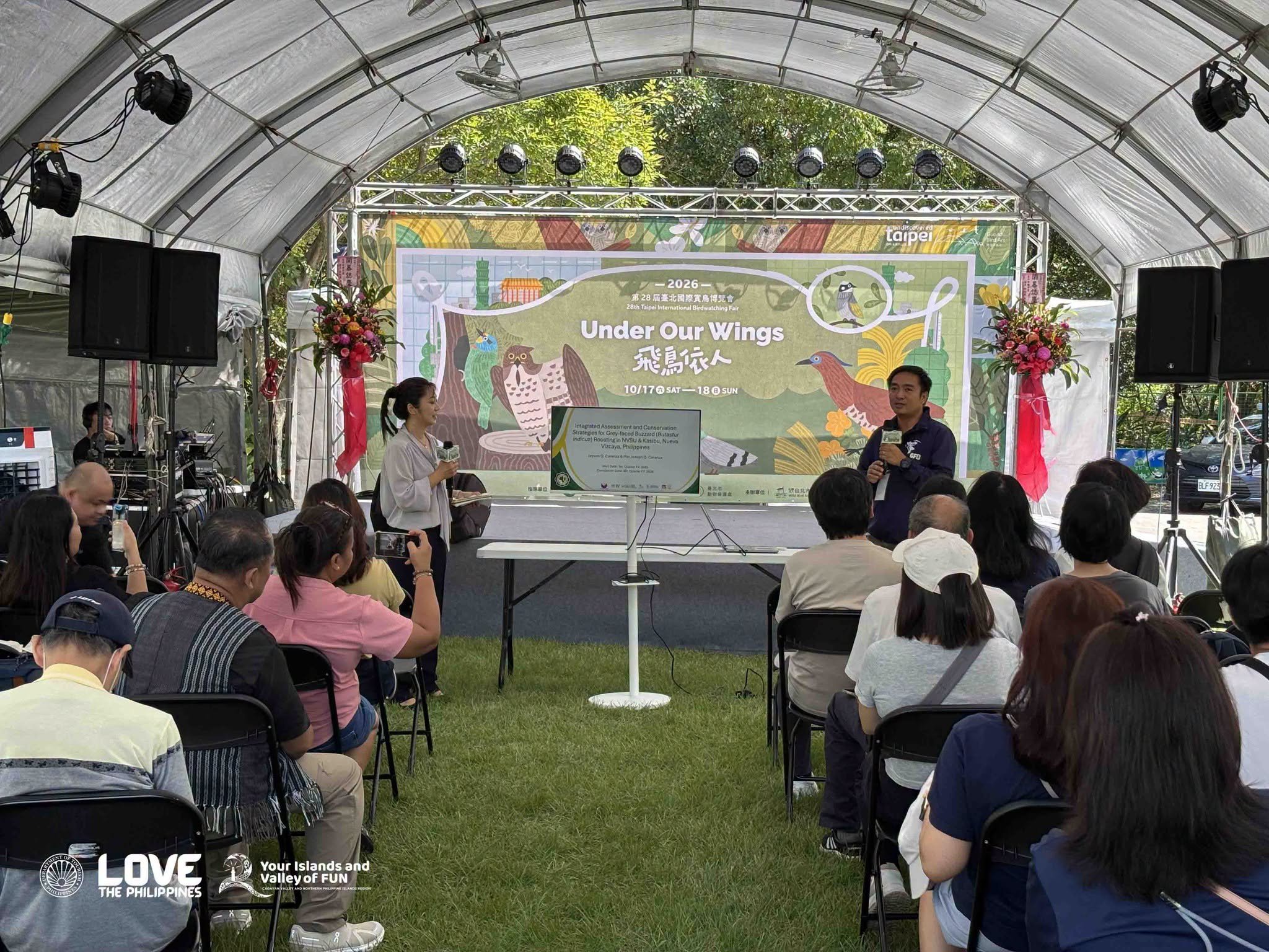 NVSU research on migratory bird showcased at Taiwan fair