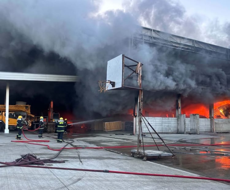 Malvar factory fire causes P111M in damage