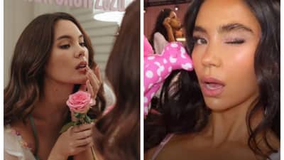 Uy Pilipins!
Miss Universe 2018 Catriona Gray and international model and social media personality Christina Nadin