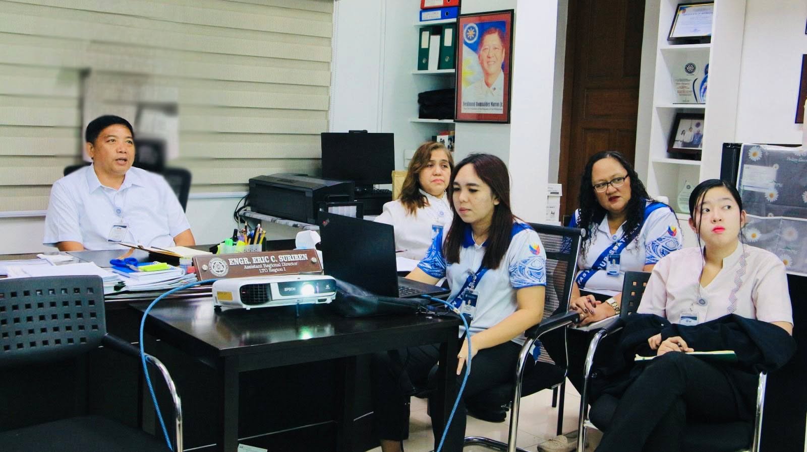 LTO Region 1 reviews employee awards program to improve public service