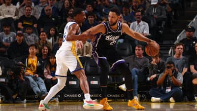 SAN FRANCISCO, CA - OCTOBER 10: Ben Simmons #25 of the Sacramento Kings looks to pass the ball during the game against the Golden State Warriors during a 2026 NBA Preseason game on October 10, 2026 at Chase Center in San Francisco, California.