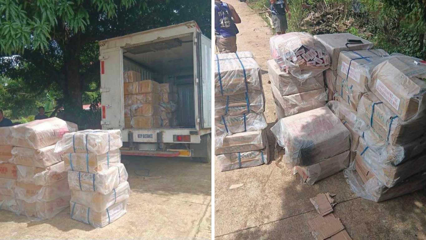 P4.35-M smuggled cigarettes seized