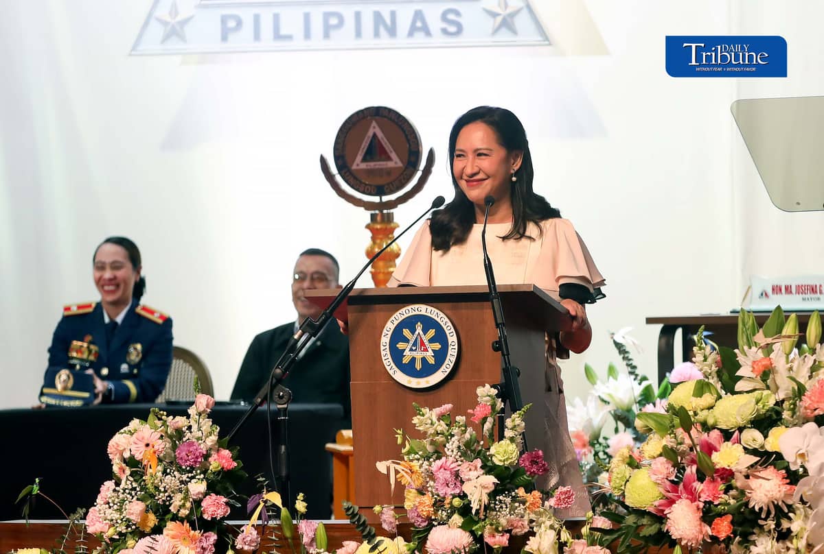DEBT-FREE QC EYES MAJOR HEALTH CARE EXPANSION
Quezon City Mayor Joy Belmonte delivers her eighth State of the City Address at the Quezon City M.I.C.E. Center on Monday, 19 October, declaring the city debt-free while outlining major health care improvements.
Belmonte reported that all city health facilities are registered under PhilHealth's Yaman ng Kalusugan Program (YAKAP). She also announced plans to establish sundown clinics offering HIV testing across all six districts, complete the rehabilitation of 28 health centers and finish a new Quezon City General Hospital annex by 2027.
Photo by Analy Labor