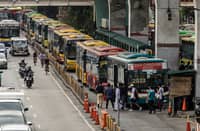 COMMUTER crisis The EDSA Busway, which serves up to 183,000 commuters daily, faces possible service disruptions in 2027 after receiving zero allocation in the proposed national budget, threatening the upkeep of its stations, elevators and security operations. The Department of Transportation is seeking the restoration of P1.756 billion to keep the EDSA Carousel running.