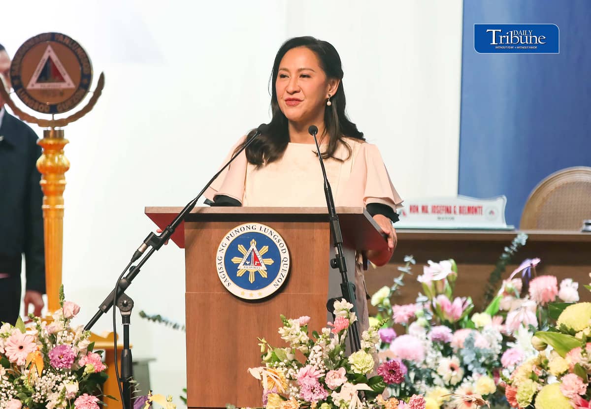 DEBT-FREE QC EYES MAJOR HEALTH CARE EXPANSION
Quezon City Mayor Joy Belmonte delivers her eighth State of the City Address at the Quezon City M.I.C.E. Center on Monday, 19 October, declaring the city debt-free while outlining major health care improvements.
Belmonte reported that all city health facilities are registered under PhilHealth's Yaman ng Kalusugan Program (YAKAP). She also announced plans to establish sundown clinics offering HIV testing across all six districts, complete the rehabilitation of 28 health centers and finish a new Quezon City General Hospital annex by 2027.
Photo by Analy Labor