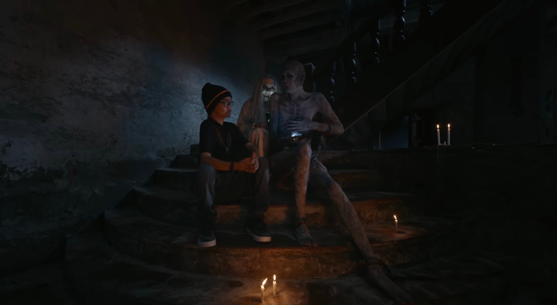 Ed Caluag's lagging livestream haunts its way to gold
