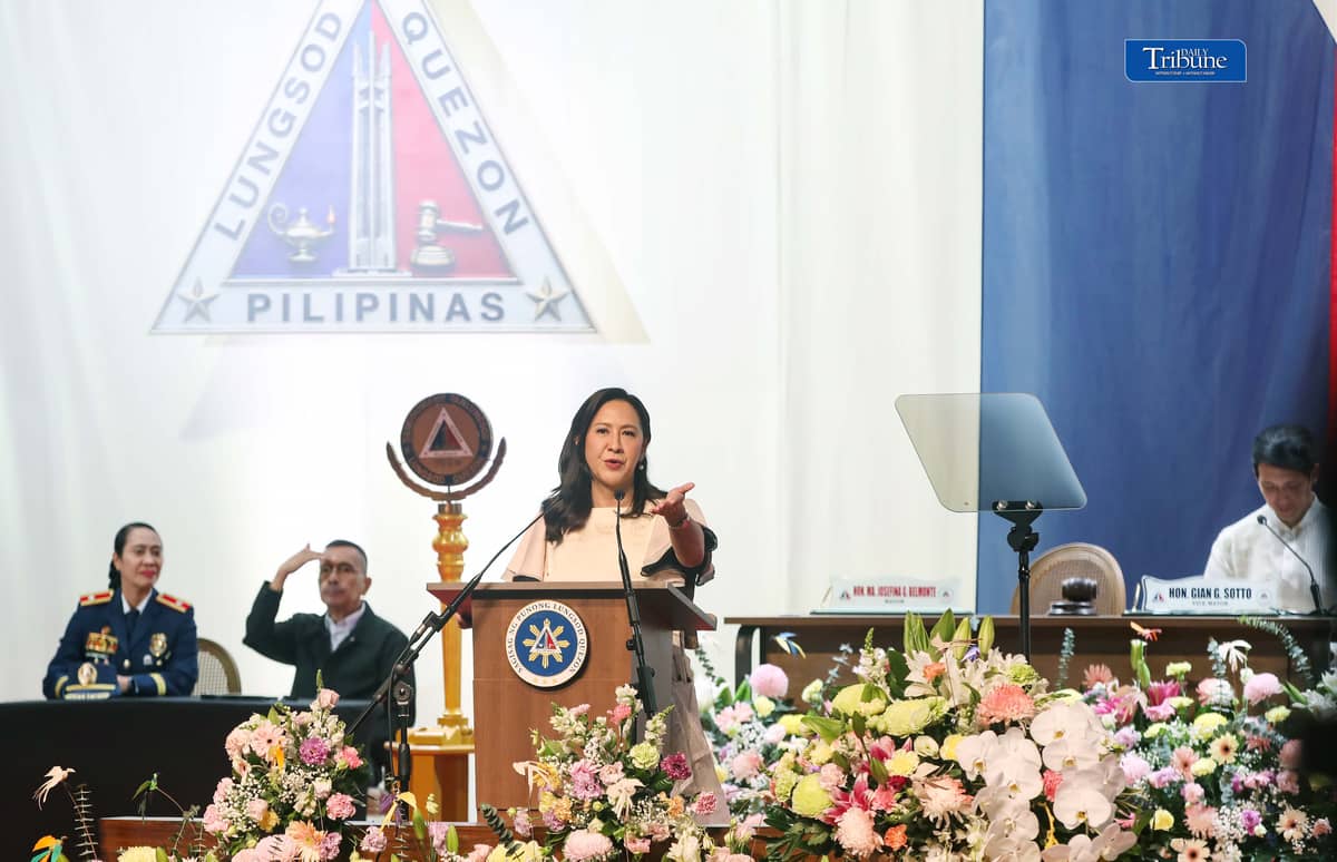 DEBT-FREE QC EYES MAJOR HEALTH CARE EXPANSION
Quezon City Mayor Joy Belmonte delivers her eighth State of the City Address at the Quezon City M.I.C.E. Center on Monday, 19 October, declaring the city debt-free while outlining major health care improvements.
Belmonte reported that all city health facilities are registered under PhilHealth's Yaman ng Kalusugan Program (YAKAP). She also announced plans to establish sundown clinics offering HIV testing across all six districts, complete the rehabilitation of 28 health centers and finish a new Quezon City General Hospital annex by 2027.
Photo by Analy Labor