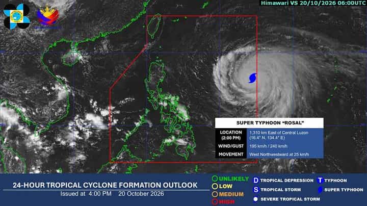 Sea travel suspended in Catanduanes as ‘Rosal’ nears