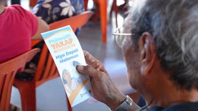 Badoc residents receive free medical, dental services through health caravan