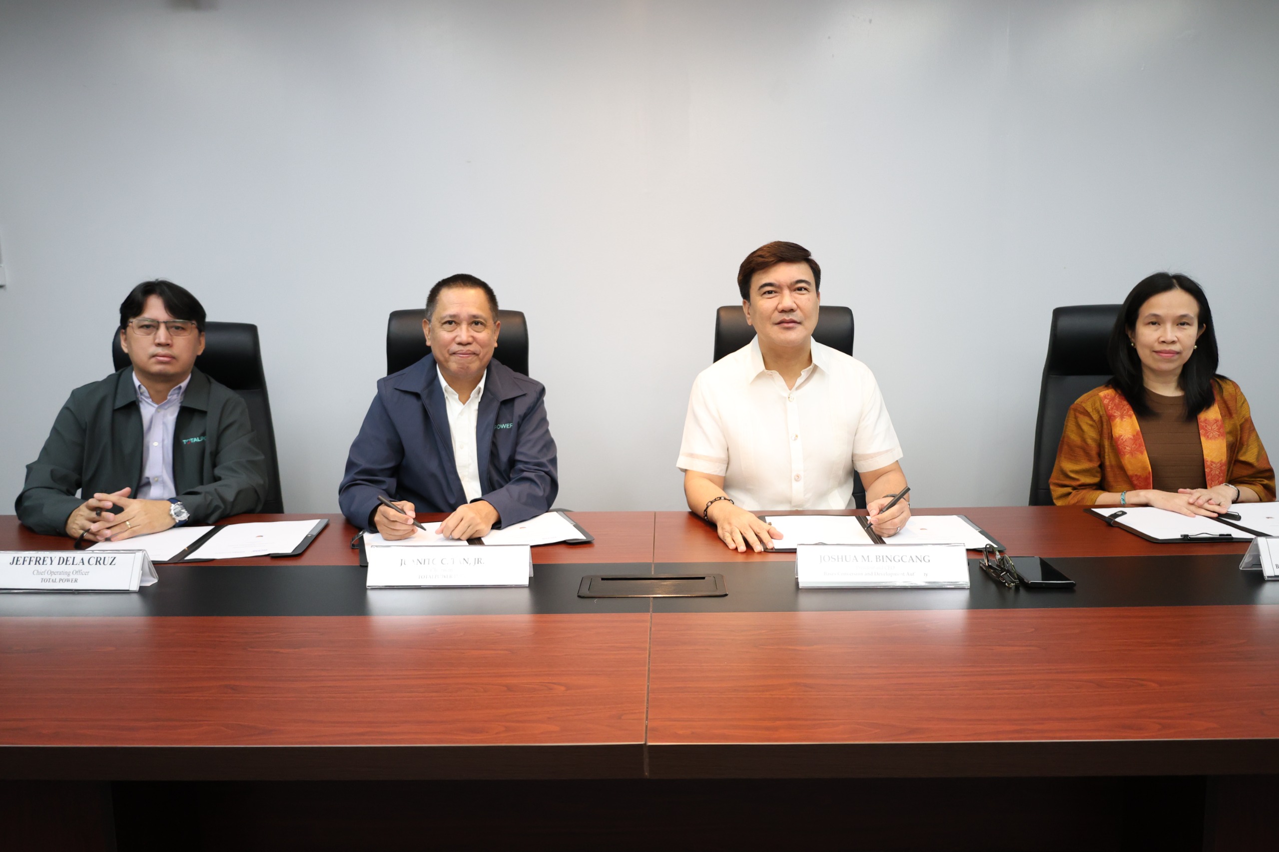 BCDA, TOTALPower to explore scalable energy solutions
