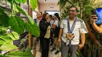 DEPARTMENT of Science and Technology Secretary Renato U. Solidum Jr. tours the Regional Coffee Innovation Center and Coffee Museum at Davao del Sur State College. The center, established through DoST support, provides local Arabica coffee growers with quality testing, sensory evaluation and post-harvest training to enhance farm livelihoods across the region.