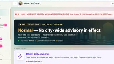 Iloilo LGU strengthens digital monitoring for El Niño, disasters