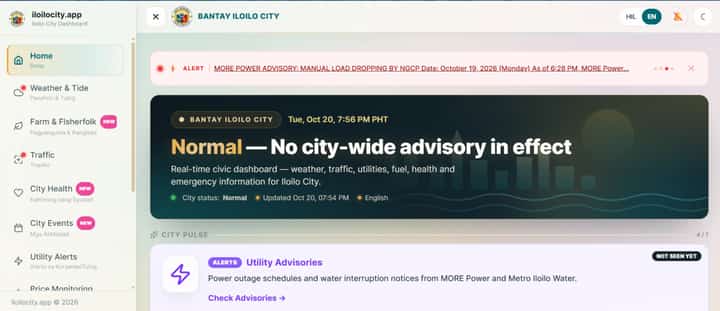 Iloilo LGU strengthens digital monitoring for El Niño, disasters