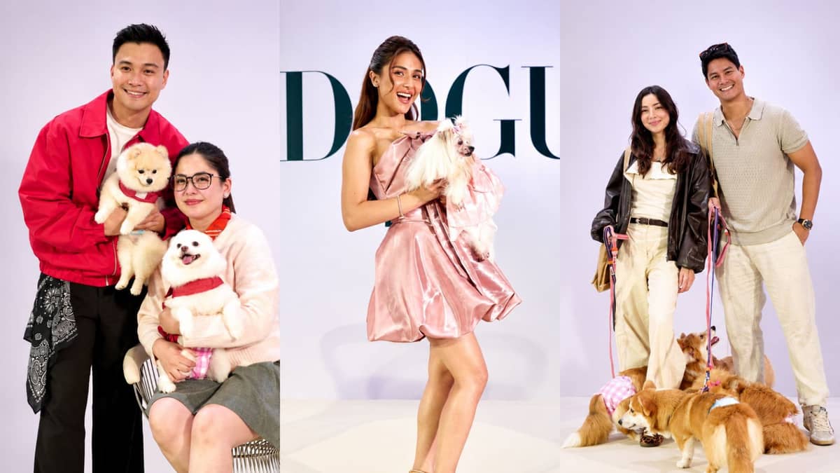 DOGUE lovers: Edgar Allan Guzman and Shaira Diaz, Sanya Loez and Daniel Matsunaga.