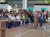 First Lady Louise "Liza" Araneta-Marcos visited the Nee Bilibid Prison on Tuesday. Courtesy of NBP