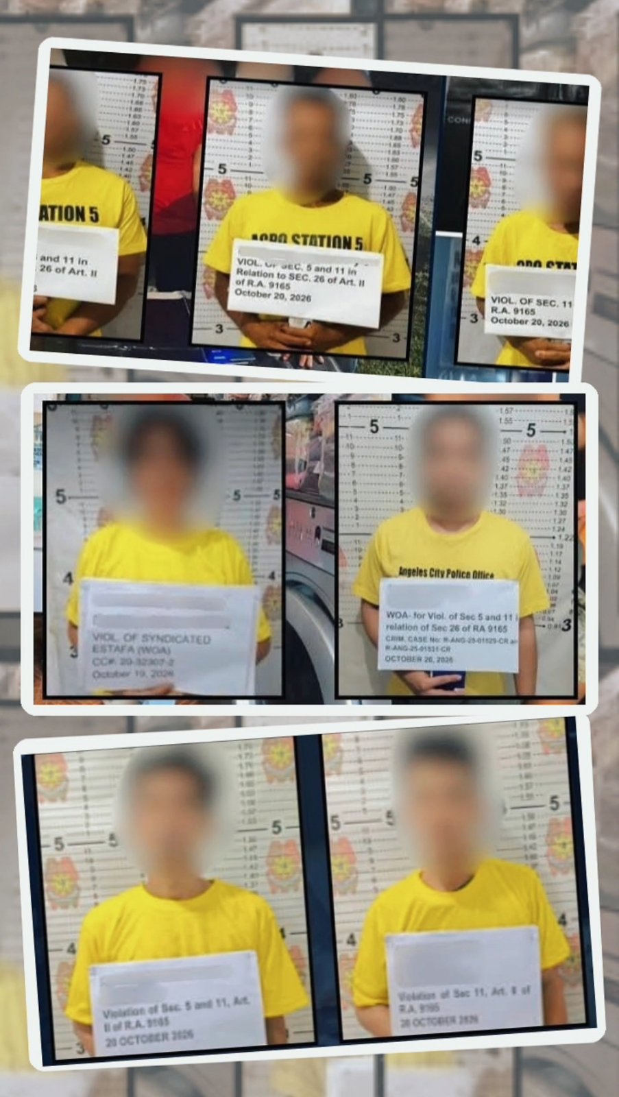 Angeles police seize P442K in shabu, arrest wanted suspects