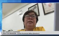 DOLE Cavite Provincial Director Marivic B. Martinez discusses proposed workplace safety guidelines, including possible work suspension during extreme heat conditions, during the Usapang PIA program on Wednesday, 21 October 2026.