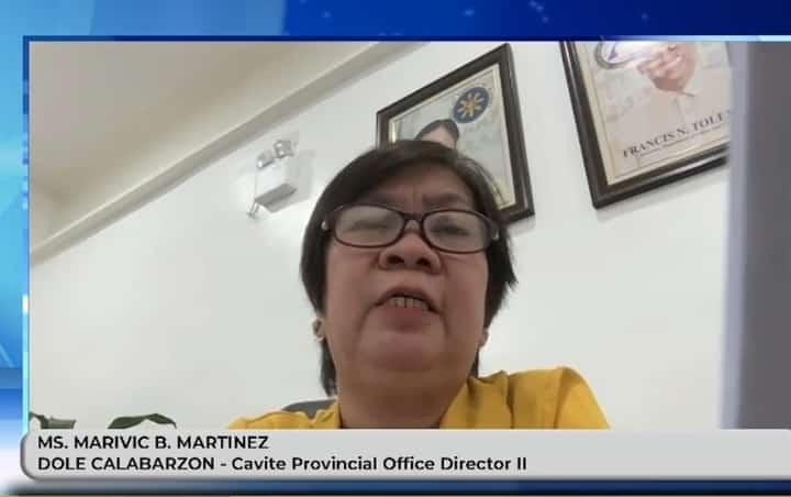 DOLE Cavite Provincial Director Marivic B. Martinez discusses proposed workplace safety guidelines, including possible work suspension during extreme heat conditions, during the Usapang PIA program on Wednesday, 21 October 2026.