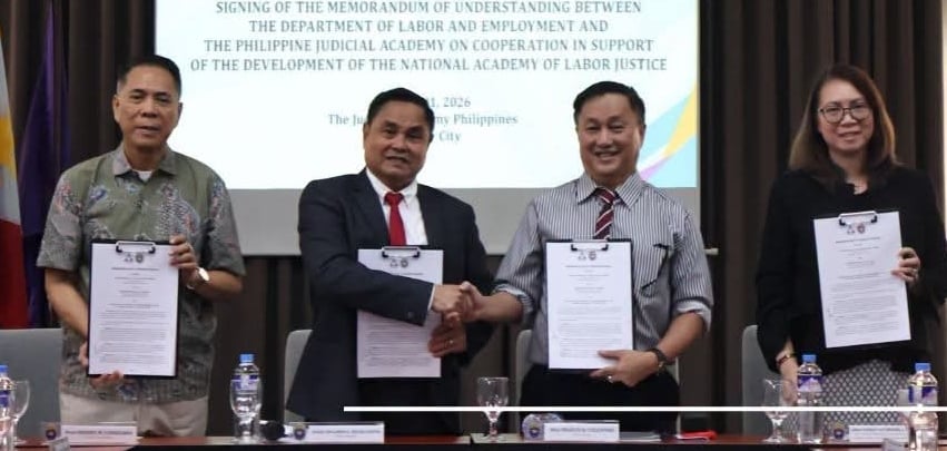 DOLE, PHILJA ink pact to train labor justice officials