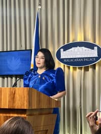Palace press officer, Usec. Claire Castro