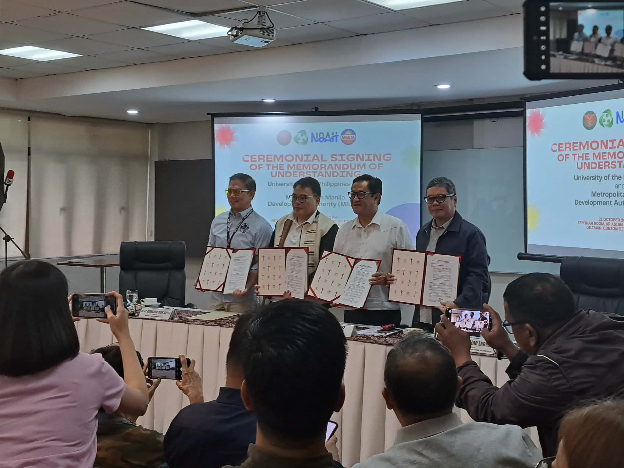 MMDA, UP to study 39 sites for flood detention basins