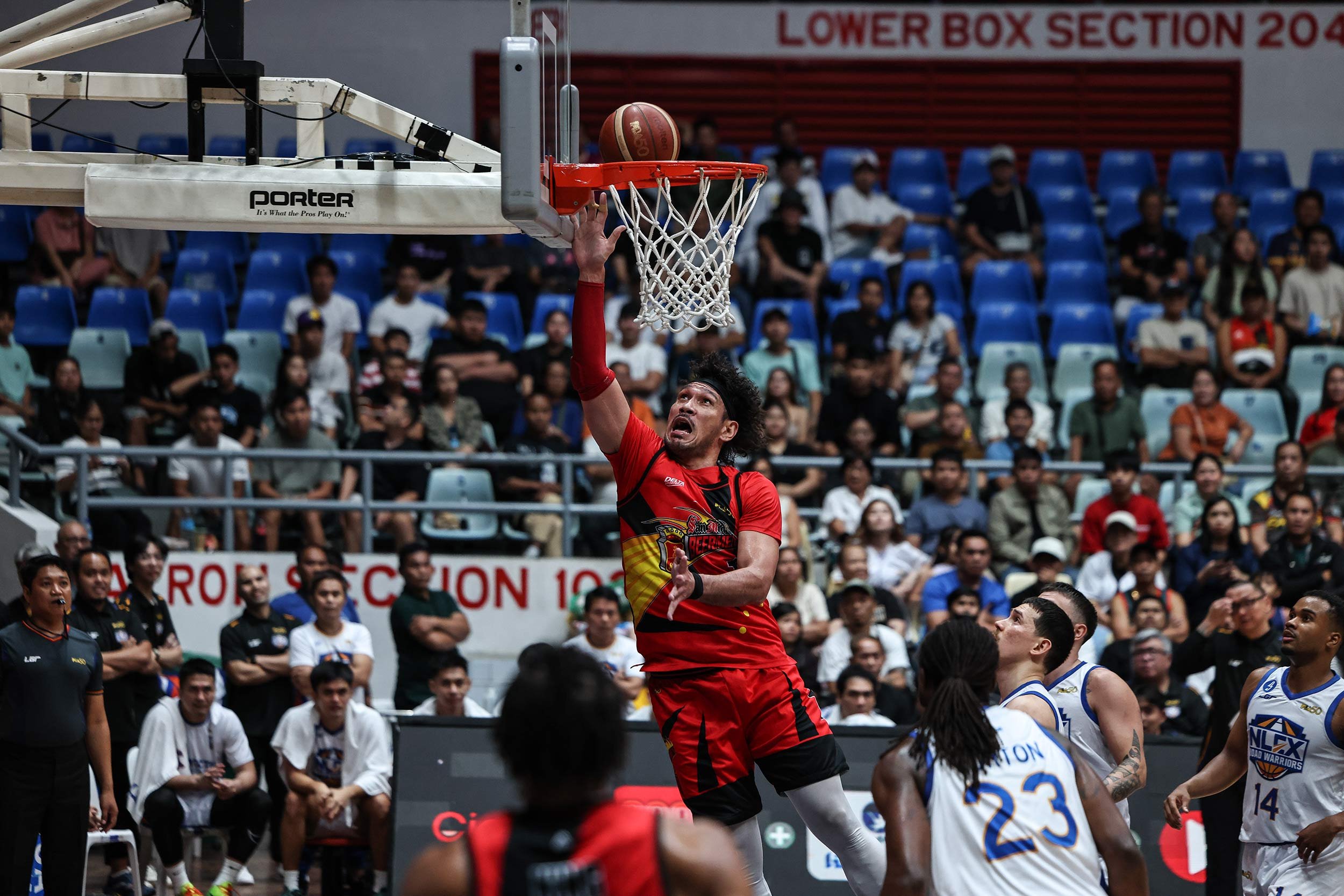 Beermen post strong elims finish

