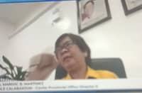 DOLE Cavite Provincial Director Marivic B. Martinez discusses preparations for the implementation of CALABARZON's new minimum wage order during the Usapang PIA program on Wednesday, 21 October 2026. The wage order is scheduled to take effect on 26 October, with DOLE inspectors monitoring employer compliance.