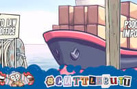 Shipment docks at court