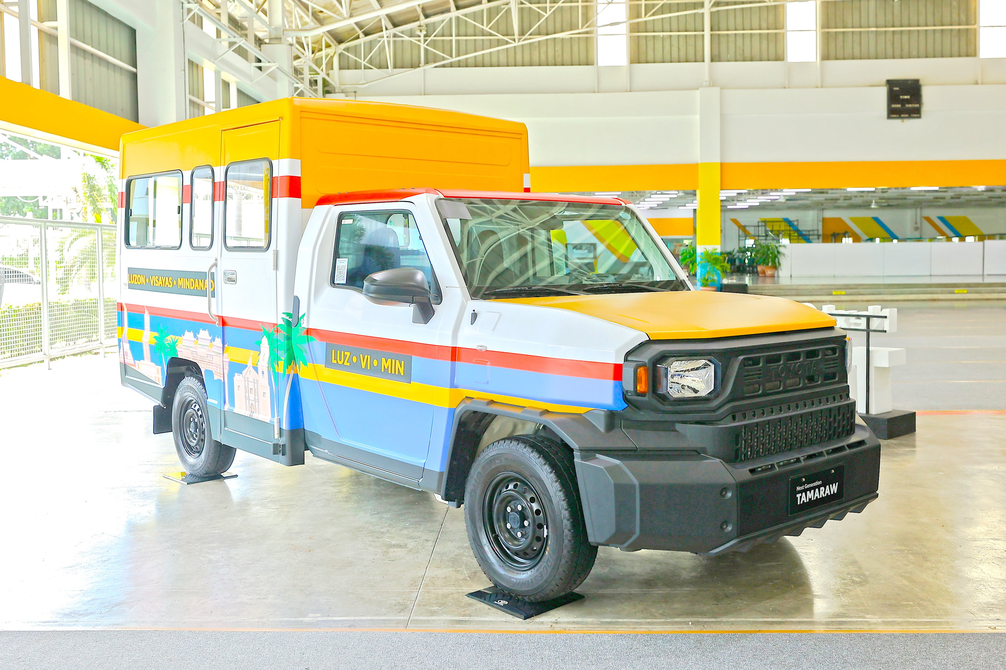 ATTENDEES, media partners and government officials inspect Toyota’s Next Generation Tamaraw Modern Public Utility Vehicle, showcasing another application of the locally manufactured model. Toyota has sold more than 30,000 Tamaraw units since its launch in 2024, underscoring the automaker’s push to deliver ‘Always Better Cars’ for Filipinos.