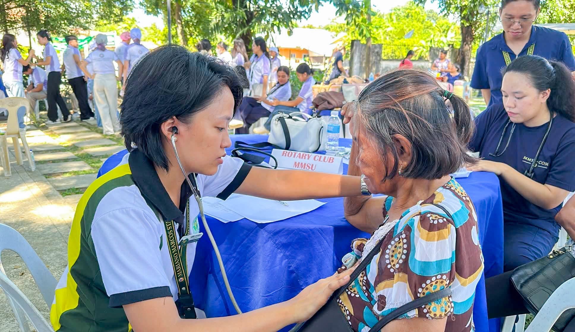 MMSU, Rotary Club bring free medical, dental services to Solsona residents