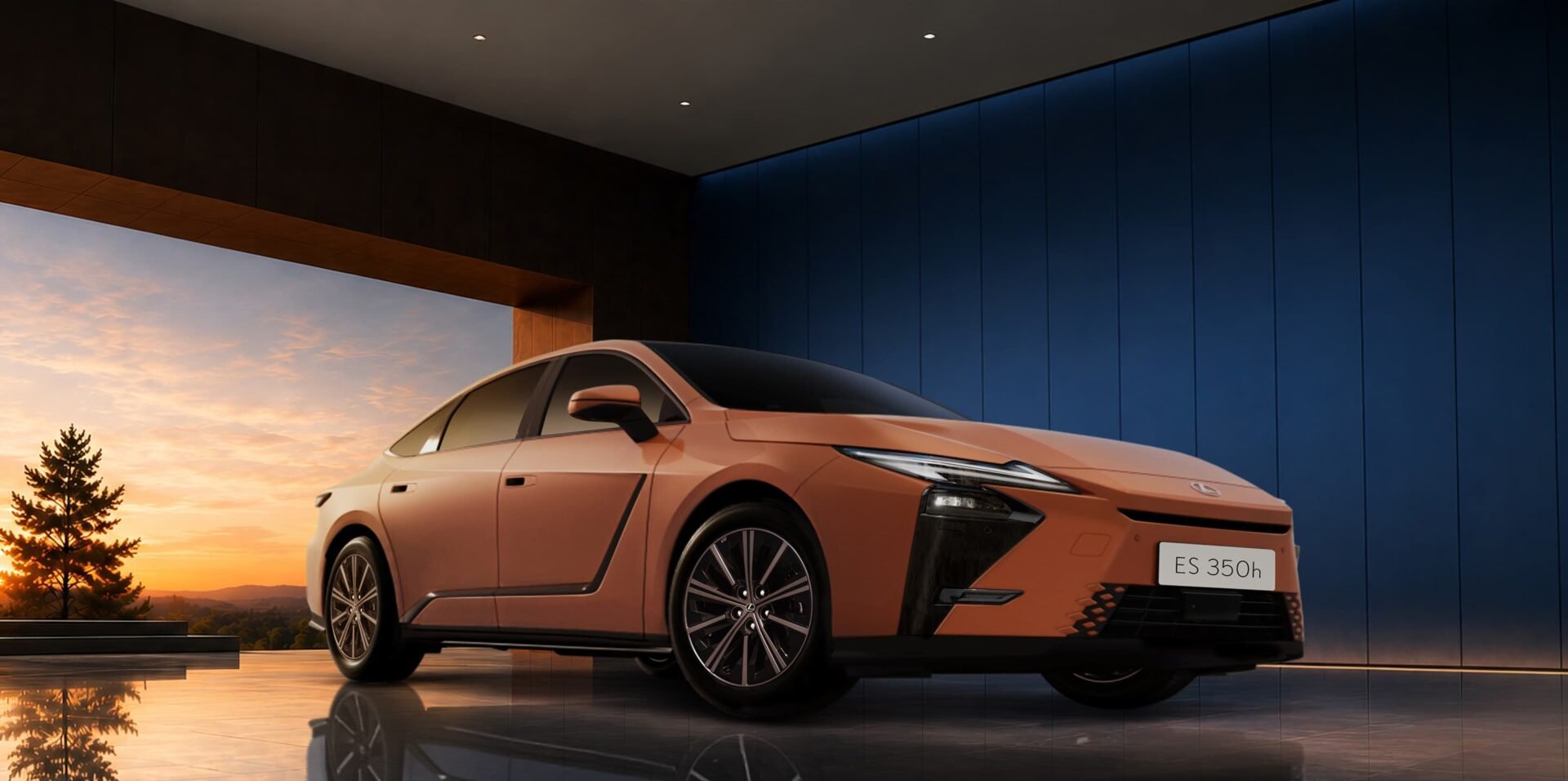 Lexus showcases electrified luxury sedan at Ev summit