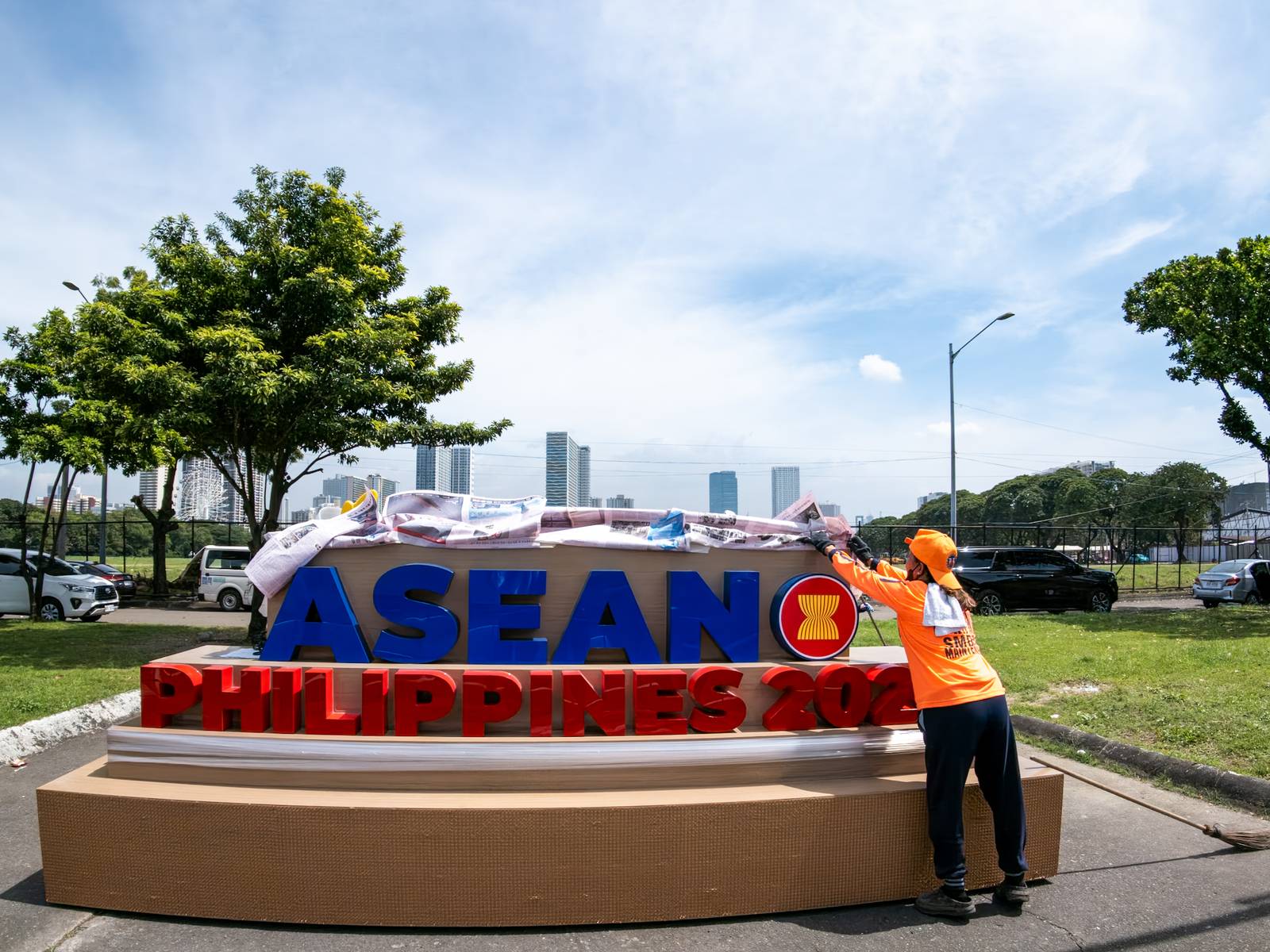 Personnel from the Department of Public Works and Highways (DPWH) conducted a cleanup operation at the Cultural Center of the Philippines Complex on 22 October 2026 as part of the preparations for the 49th ASEAN Summit and Related Meetings. The preparations also include traffic management measures, with road closures expected to be implemented around the complex to accommodate summit-related activities and ensure the safety and security of delegates and the public.