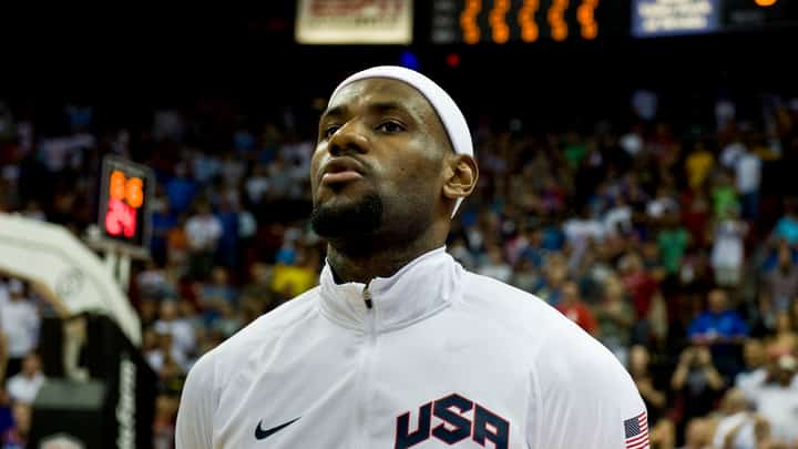 Trump slams NBA's LeBron James for national anthem actions