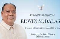 PNP officials and members of the media mourn Abante reporter Edwin Balasa, a valued member of the PNP Press Corps who served as its auditor.