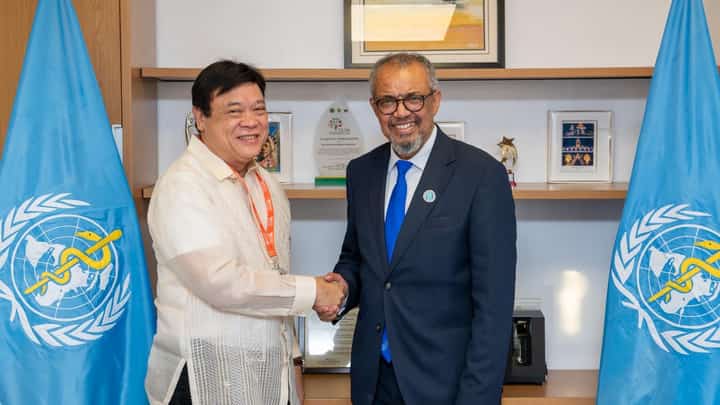 Department of Health (DOH) Acting Secretary Edwin Mercado and World Health Organization (WHO) Director-General Tedros Adhanom Ghebreyesus met this week for a dialogue on various topics including pandemic preparedness.