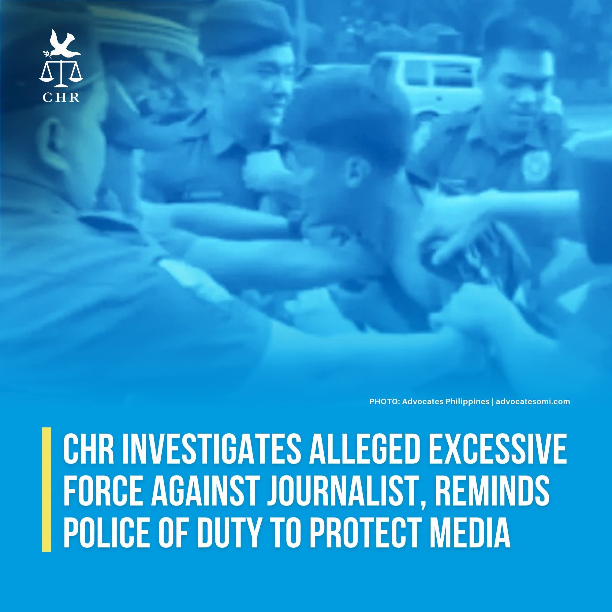 CHR probes alleged police violence against journalist during farmers’ protest