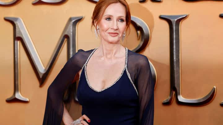 British author JK Rowling.