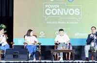 INSPIRING FUTURE ENERGY EXPERTS. Meralco Power Academy (MPA) brings its PowerConvos lecture series to Nueva Ecija University of Science and Technology (NEUST). With discussions focused on career readiness, PowerConvos aims to empower around 900 student participants.
Seen in the photo are (from left) MPA Advocacy and Communications Director Management Kathleen D. Dorico, Meralco Vice President and Deputy Head of Integrated Asset Management Ma. Cecilia M. Domingo, MPower Senior Vice President and Head Redel M. Domingo, and NEUST Vice President for Administration, Business and Finance Atty. Bembol DL. Castillo.