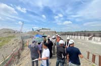DAR, NIA inspect ongoing Paitan Dam construction