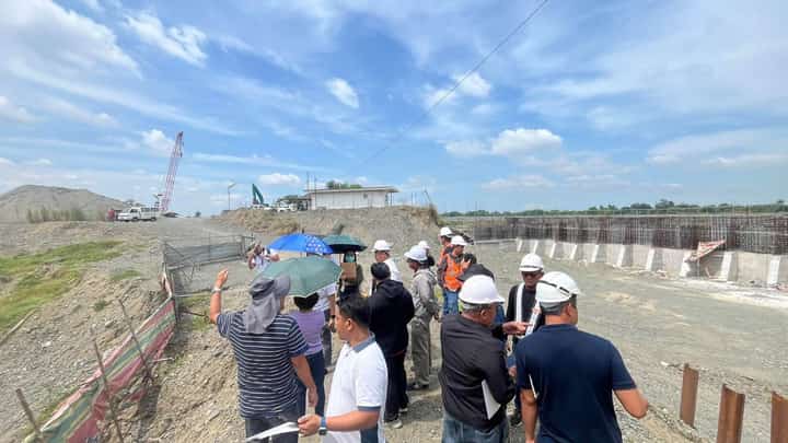 DAR, NIA inspect ongoing Paitan Dam construction
