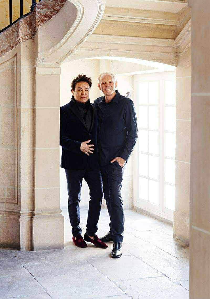 EDOUARD Lacson-Garcia (left) and interior decoration consultant Pål  Larsen, at the entrance hall reminiscent of the 1958 film, Gigi, which starred Leslie Caron, Maurice Chevalier, and Louis