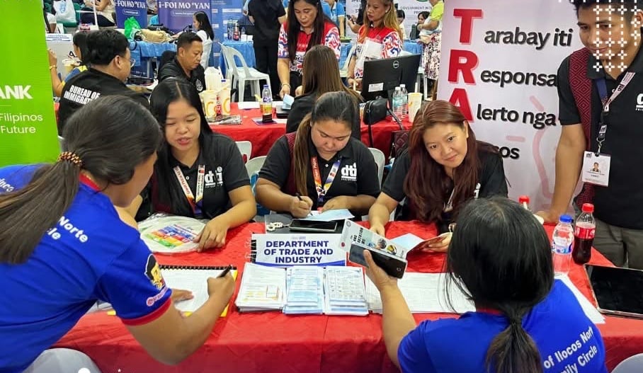 DTI brings business services to OFWs in Laoag