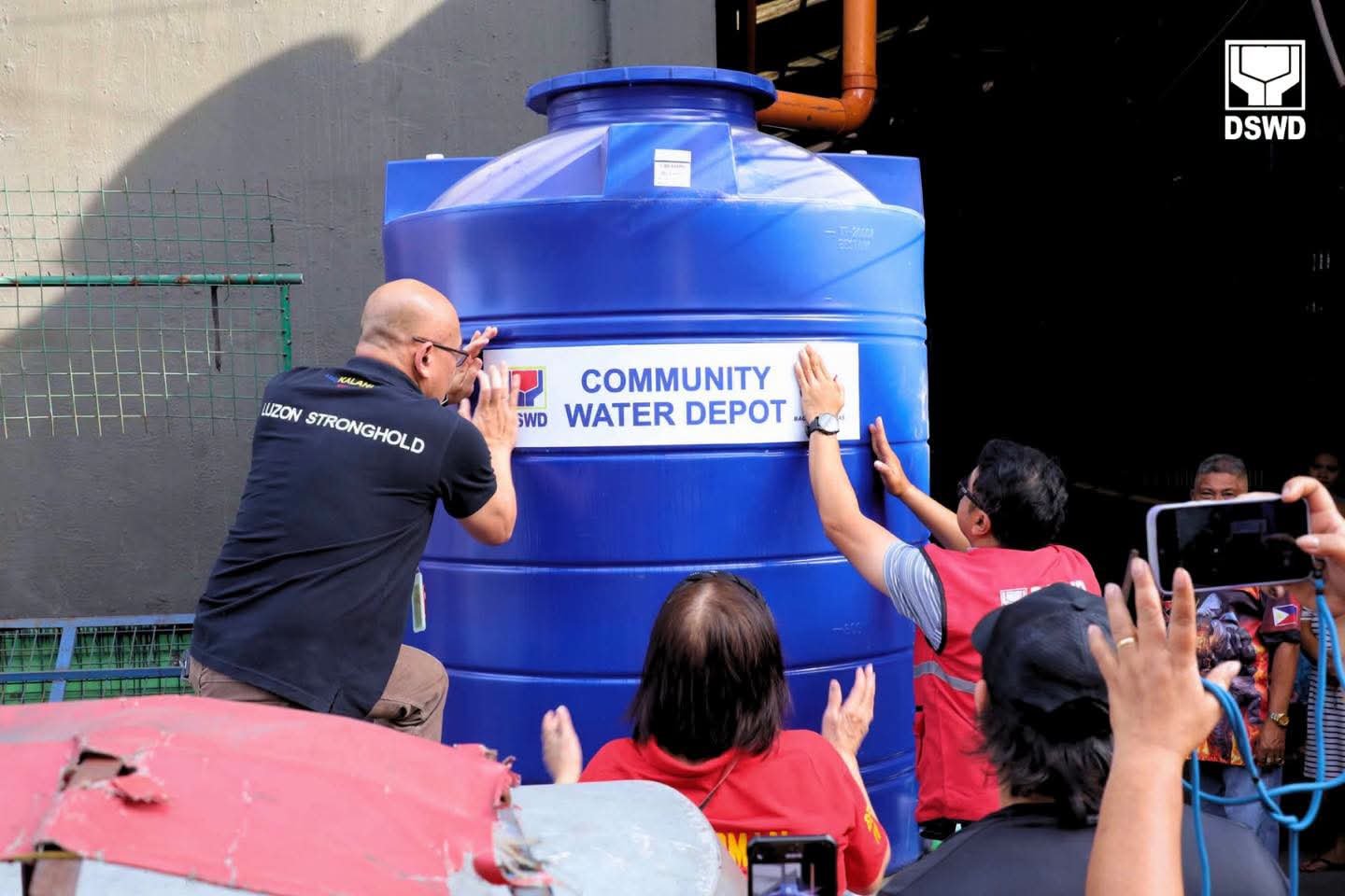 DSWD rolls out community-based water depot in Tondo